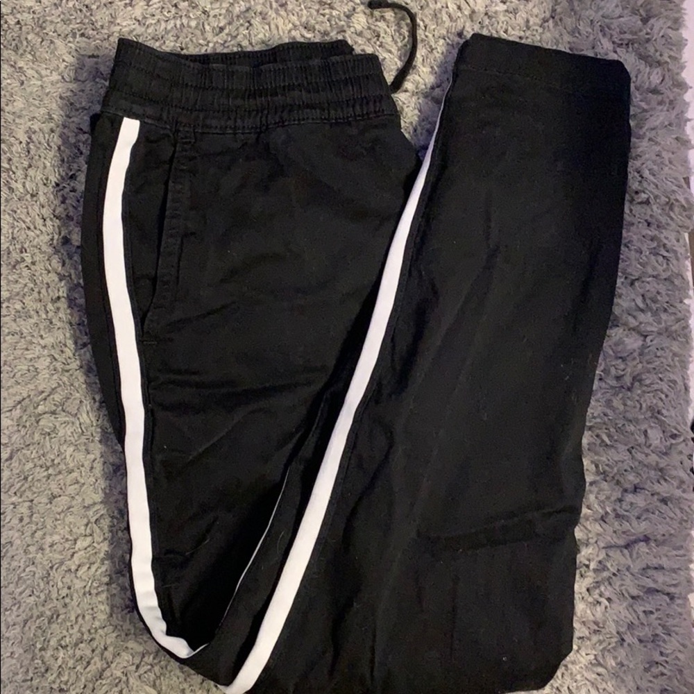 HOLLISTER TAPERED TRACK PANTS